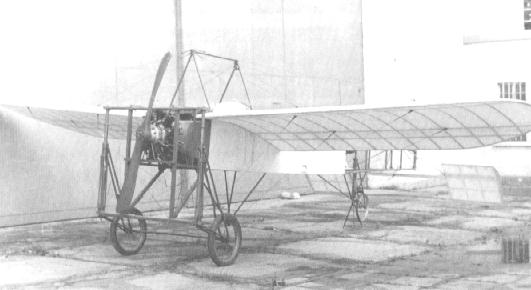 Replika samolotu Bleriot IX, zbudowana przez Pawła Zołotowa