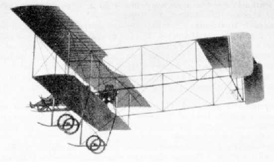 Farman VII w locie