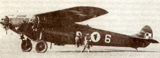 Fokker F-VIIm3W
