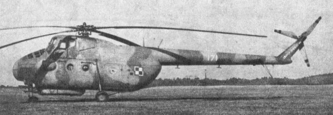 Mil Mi-4A w malowaniu polskiego lotnictwa wojskowego