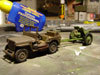 Jeep Willys MB i 45 mm armata ppanc 53-K, skala 1:72