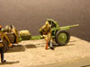 Jeep Willys MB i 45 mm armata ppanc 53-K, skala 1:72