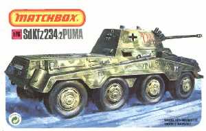 SdKfz 234/2 Puma, skala 1:76