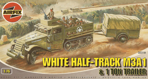M3A1 Half Track, skala 1:76