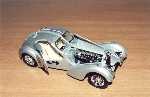 Bugatti Model 57 SC coupe fastback Atlantic, skala 1:24