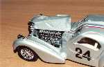 Bugatti Model 57 SC coupe fastback Atlantic, skala 1:24