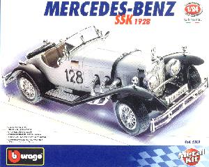 Mercedes-Benz SSK, skala 1:24