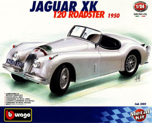 Jaguar XK 120 Roadster, skala 1:24