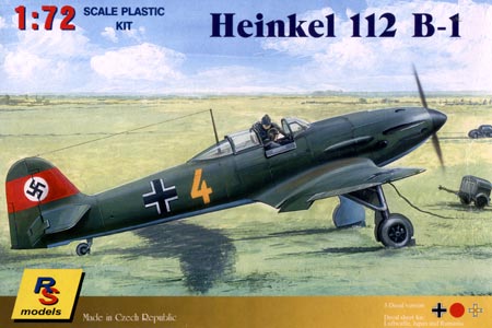 Heinkel 112 B-1, RS Model, skala 1:72