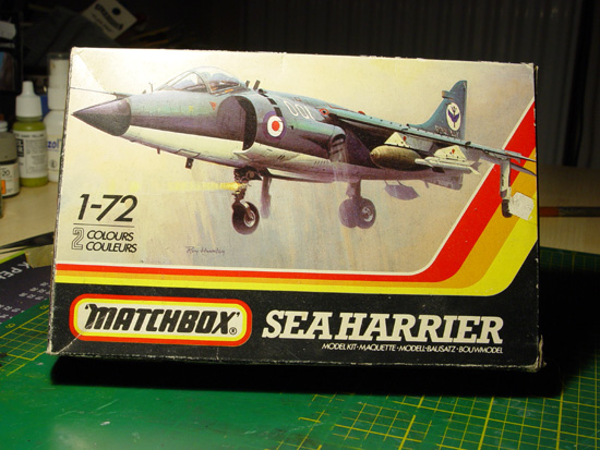 Sea Harrier FRS.1, Matchbox, skala 1:72