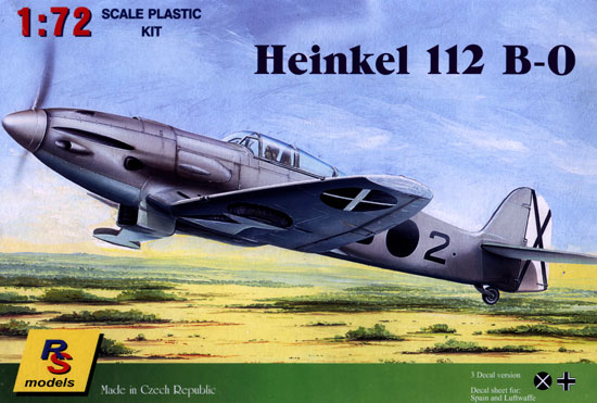 Heinkel He 112 V9, RS Model, skala 1:72